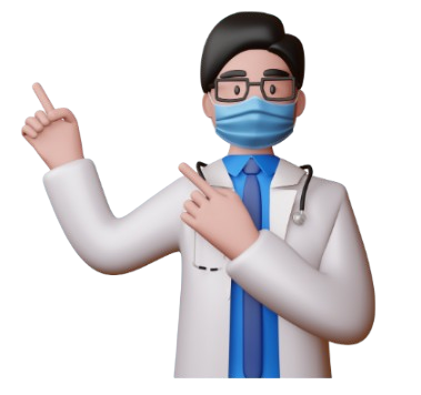 Friendly doctor illustration